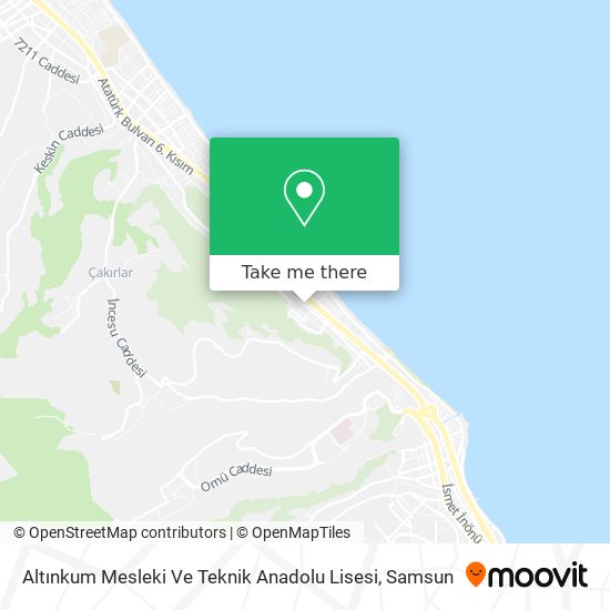 Altınkum Mesleki Ve Teknik Anadolu Lisesi map