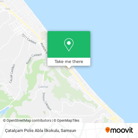 Çatalçam Polis Abla İlkokulu map