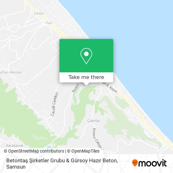 Betontaş Şirketler Grubu & Gürsoy Hazır Beton map