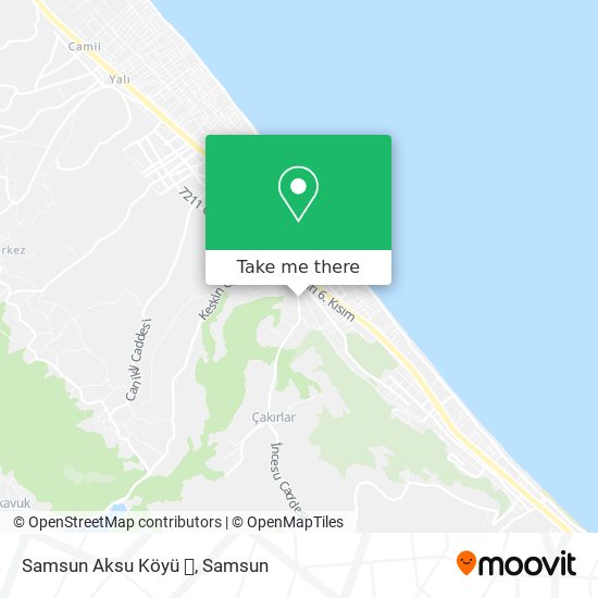 Samsun Aksu Köyü 🌱 map