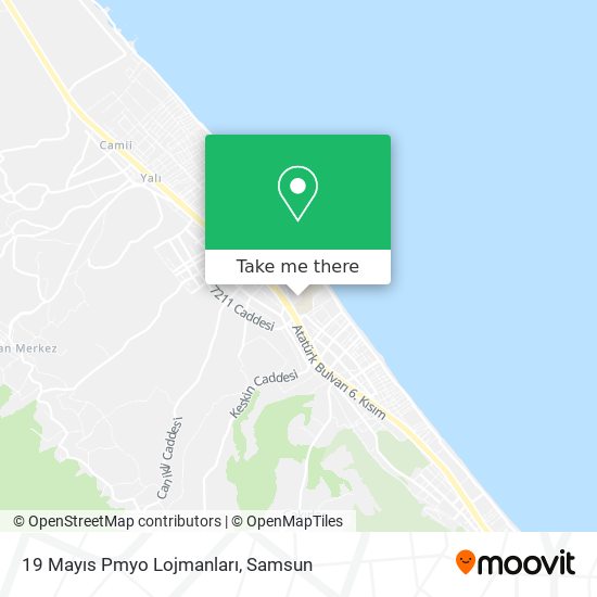 19 Mayıs Pmyo Lojmanları map
