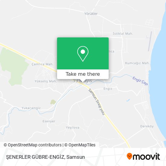 ŞENERLER GÜBRE-ENGİZ map