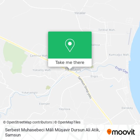 Serbest Muhasebeci Mâli Müşavir Dursun Ali Atik map