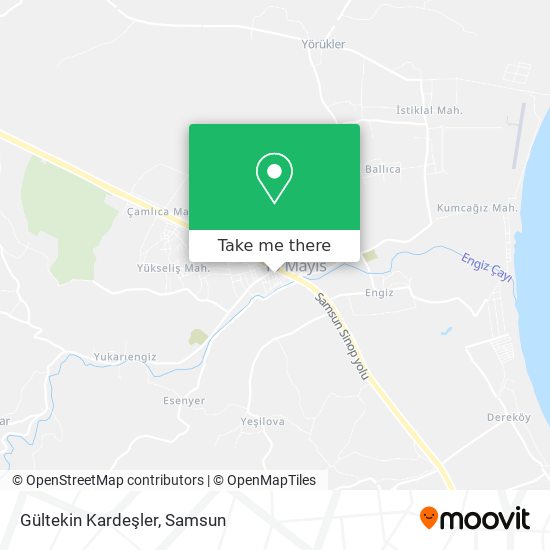 Gültekin Kardeşler map