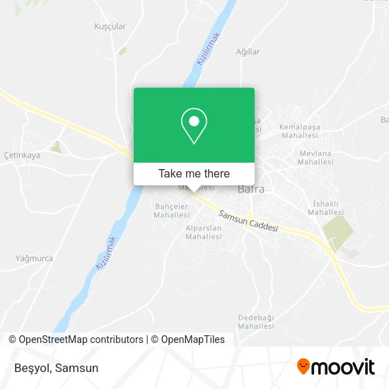 Beşyol map