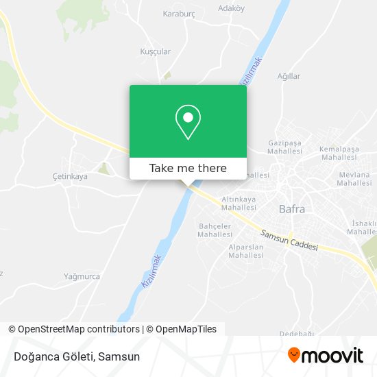 Doğanca Göleti map