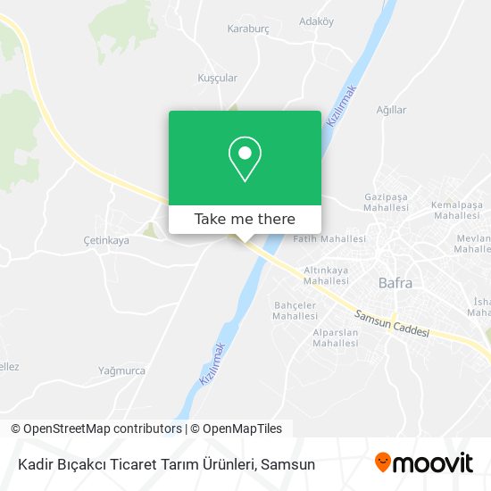 Kadir Bıçakcı Ticaret Tarım Ürünleri map