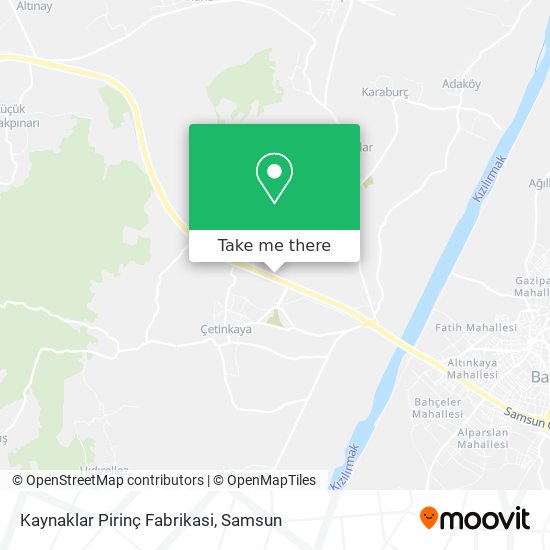 Kaynaklar Pirinç Fabrikasi map