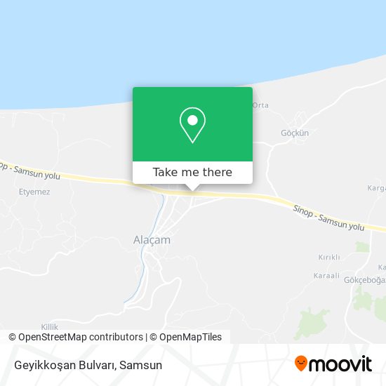 Geyikkoşan Bulvarı map
