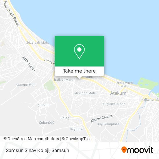 Samsun Sınav Koleji map