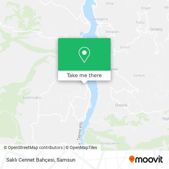 Saklı Cennet Bahçesi map