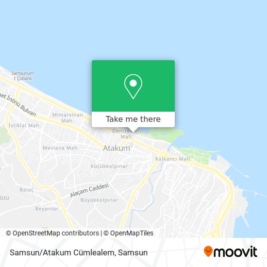 Samsun/Atakum Cümlealem map