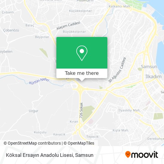Köksal Ersayın Anadolu Lisesi map