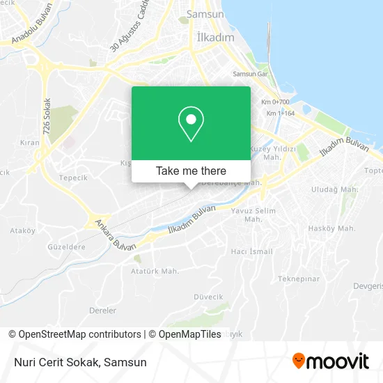 Nuri Cerit Sokak map