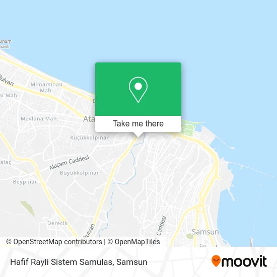 Hafif Rayli Sistem Samulas map