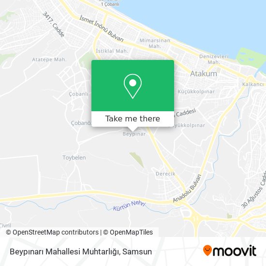 Beypınarı Mahallesi Muhtarlığı map