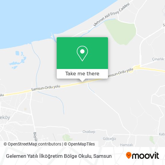 Gelemen Yatılı İlköğretim Bölge Okulu map