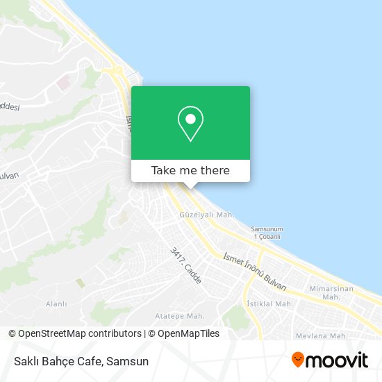 Saklı Bahçe Cafe map