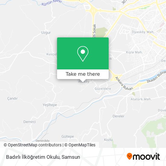 Badırlı İlköğretim Okulu map