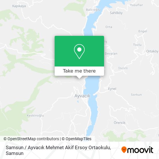 Samsun / Ayvacık Mehmet Akif Ersoy Ortaokulu map
