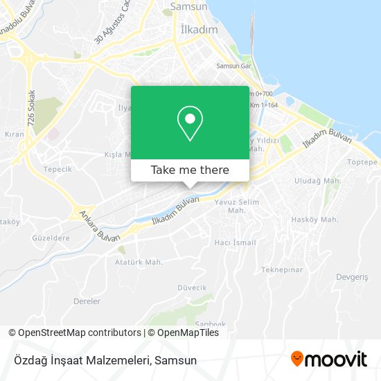 Özdağ İnşaat Malzemeleri map