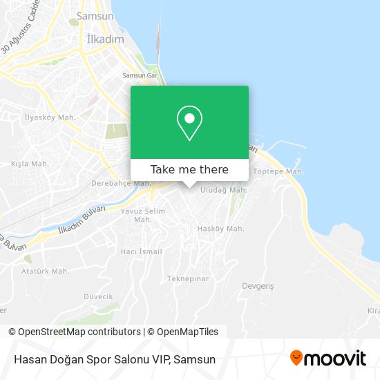 Hasan Doğan Spor Salonu VIP map