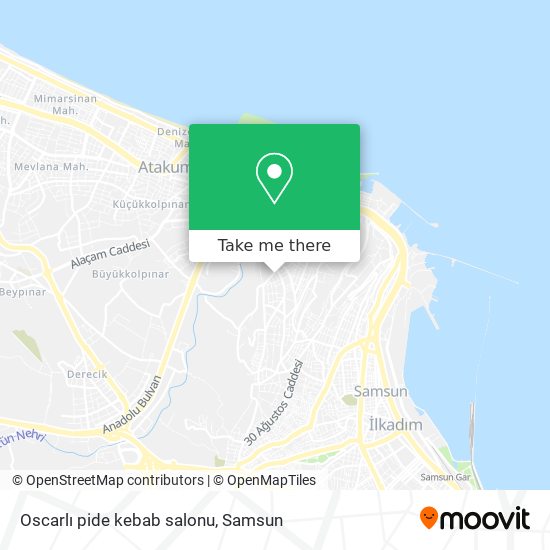 Oscarlı pide kebab salonu map