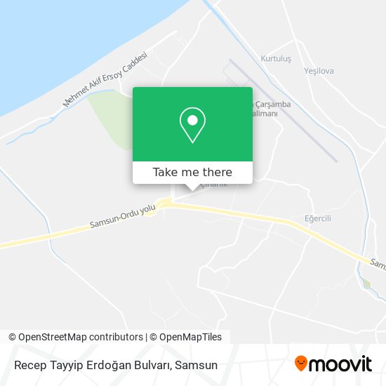 Recep Tayyip Erdoğan Bulvarı map