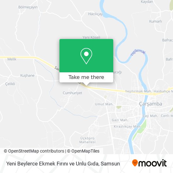 Yeni Beylerce Ekmek Fırını ve Unlu Gıda map