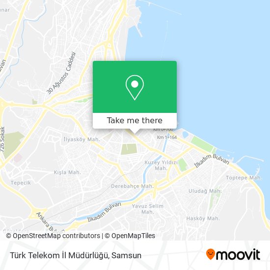 Türk Telekom İl Müdürlüğü map