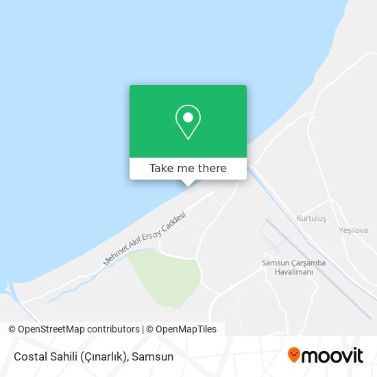 Costal Sahili (Çınarlık) map