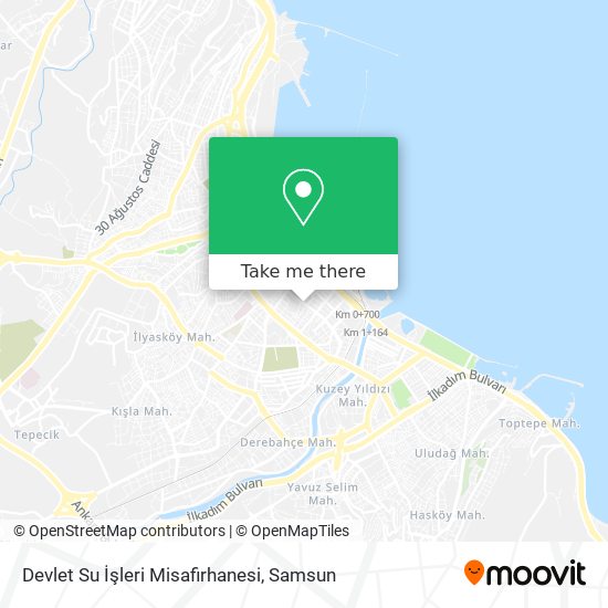 Devlet Su İşleri Misafirhanesi map