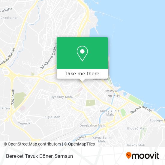 Bereket Tavuk Döner map