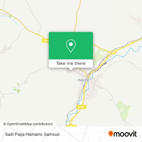 Sadi Paşa Hamamı map
