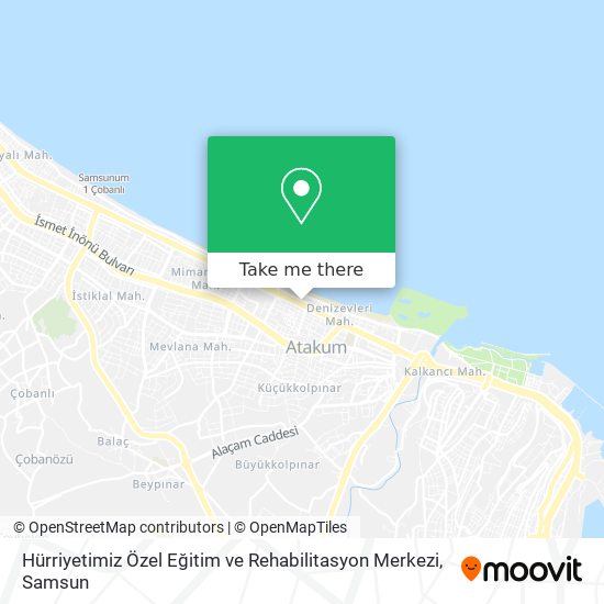 Hürriyetimiz Özel Eğitim ve Rehabilitasyon Merkezi map