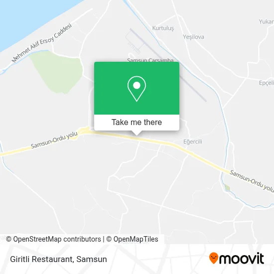 Giritli Restaurant map