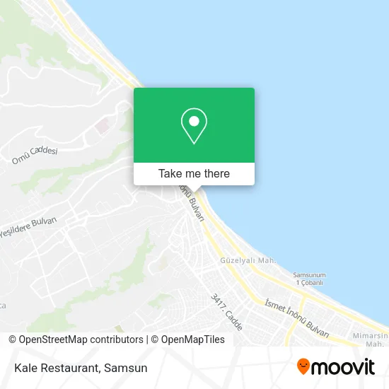 Kale Restaurant map