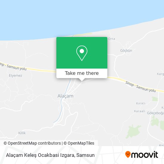 Alaçam Keleş Ocakbasi Izgara map