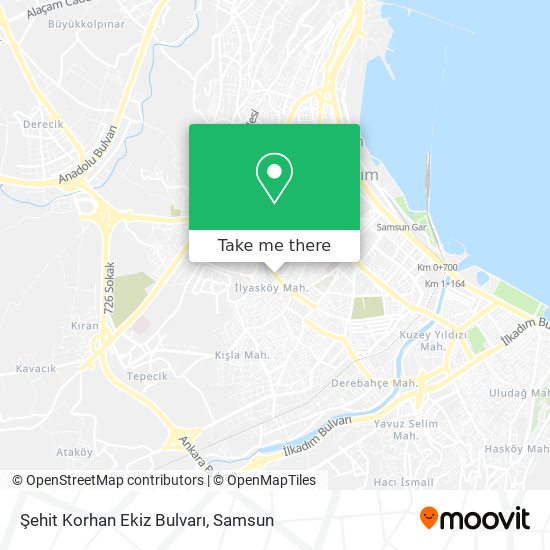 Şehit Korhan Ekiz Bulvarı map
