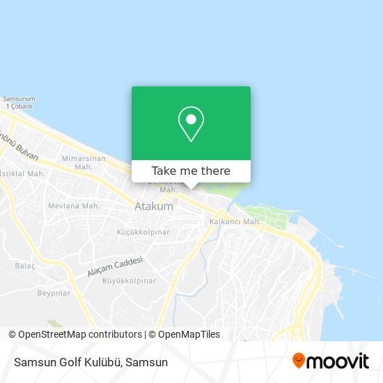 Samsun Golf Kulübü map