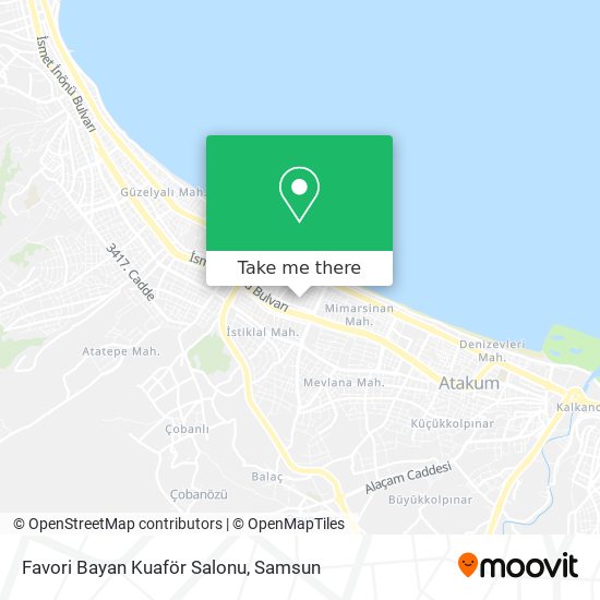 Favori Bayan Kuaför Salonu map