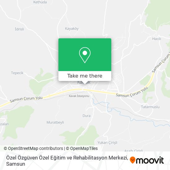Özel Özgüven Özel Eğitim ve Rehabilitasyon Merkezi map
