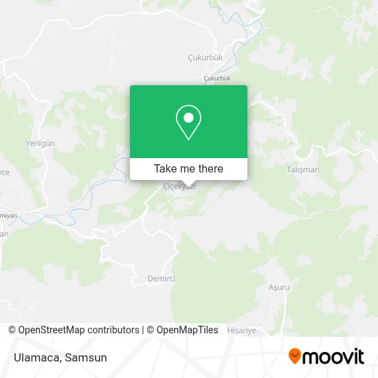 Ulamaca map