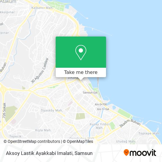 Aksoy Lastik Ayakkabi Imalati map