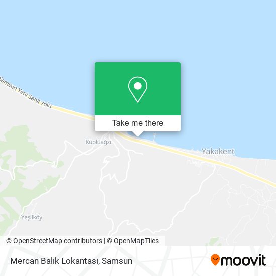 Mercan Balık Lokantası map