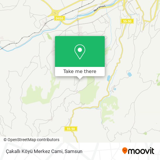 Çakallı Köyü Merkez Cami map