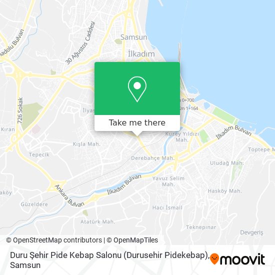 Duru Şehir Pide Kebap Salonu (Durusehir Pidekebap) map