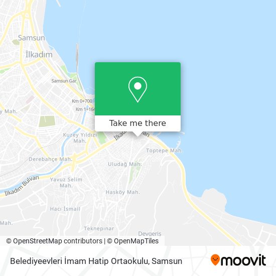 Belediyeevleri İmam Hatip Ortaokulu map