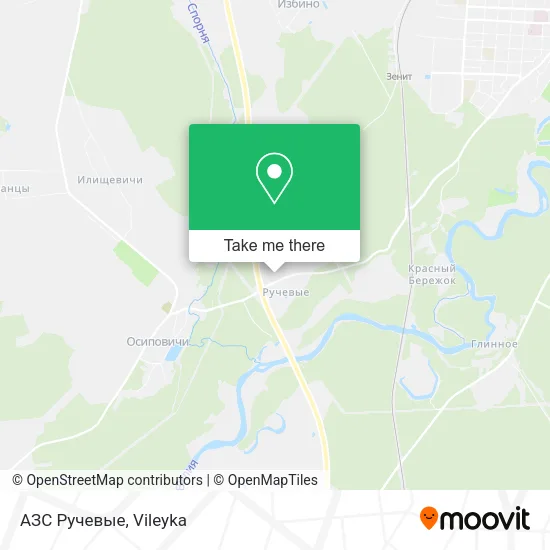 АЗС Ручевые map