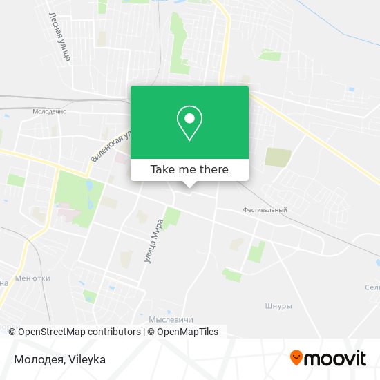 Молодея map